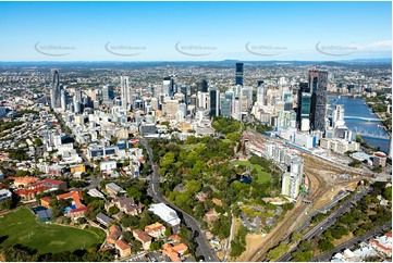 Aerial Photo Brisbane City QLD Aerial Photography
