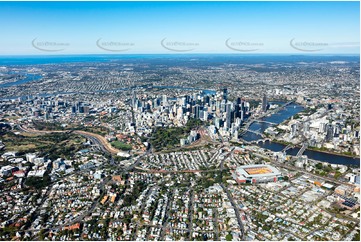 Aerial Photo Petrie Terrace QLD Aerial Photography