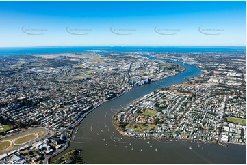 Aerial Photo Bulimba QLD Aerial Photography