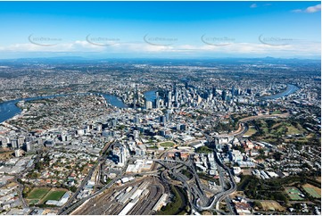 Aerial Photo Bowen Hills QLD Aerial Photography