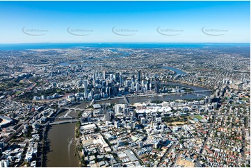 Aerial Photo South Brisbane QLD Aerial Photography