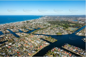Aerial Photo Mermaid Waters QLD Aerial Photography
