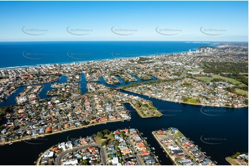 Aerial Photo Mermaid Waters QLD Aerial Photography