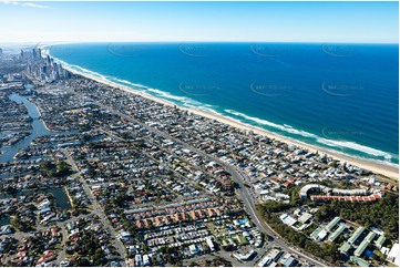 Aerial Photo Mermaid Beach QLD Aerial Photography