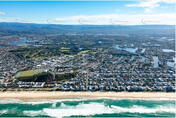 Aerial Photo Mermaid Beach QLD Aerial Photography