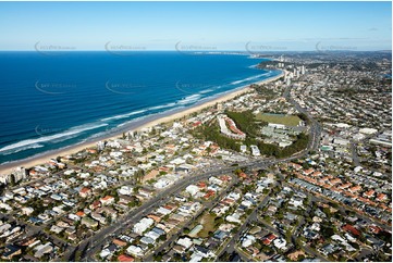 Aerial Photo Mermaid Beach QLD Aerial Photography