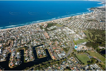 Aerial Photo Mermaid Waters QLD Aerial Photography