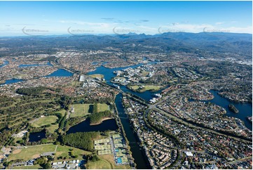 Aerial Photo Mermaid Waters QLD Aerial Photography