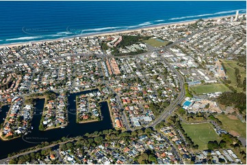 Aerial Photo Mermaid Waters QLD Aerial Photography