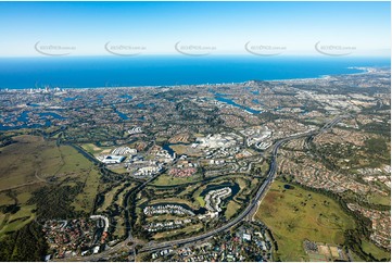 High Altitude Aerial Photo Robina QLD Aerial Photography