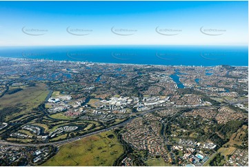 High Altitude Aerial Photo Mudgeeraba QLD Aerial Photography