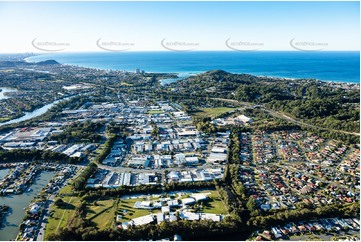 Aerial Photo Currumbin Waters QLD Aerial Photography