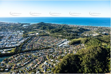 Aerial Photo Currumbin Waters QLD Aerial Photography