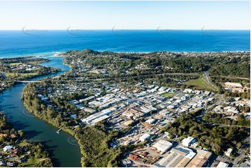 Aerial Photo Currumbin Waters QLD Aerial Photography