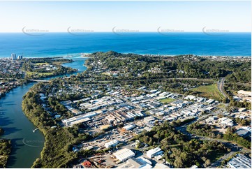 Aerial Photo Currumbin Waters QLD Aerial Photography