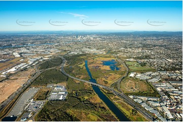 Aerial Photo Brisbane Airport QLD Aerial Photography