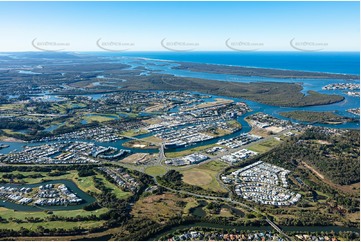 Aerial Photo Hope Island QLD Aerial Photography