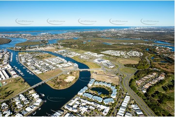 Aerial Photo Hope Island QLD Aerial Photography