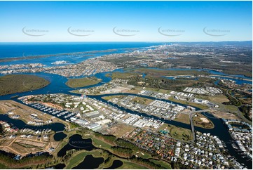 Aerial Photo Hope Island QLD Aerial Photography