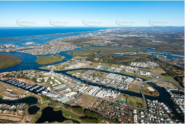 Aerial Photo Hope Island QLD Aerial Photography