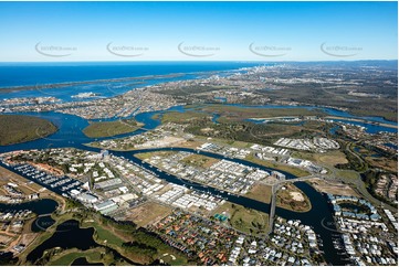 Aerial Photo Hope Island QLD Aerial Photography