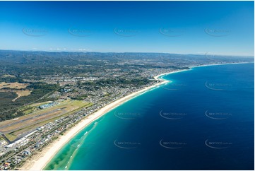 High Altitude Aerial Photo Bilinga QLD Aerial Photography
