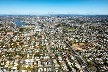 Aerial Photo Wooloowin QLD Aerial Photography