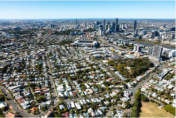 Aerial Photo Milton QLD Aerial Photography