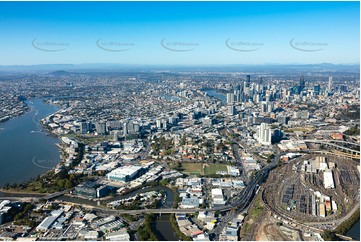 Aerial Photo Bowen Hills QLD Aerial Photography