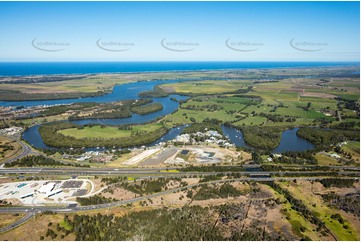 Aerial Photo West Ballina NSW Aerial Photography