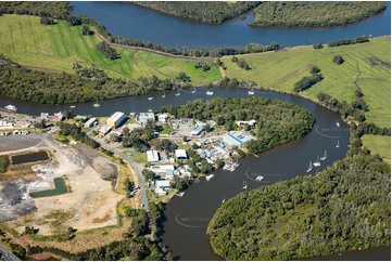 Aerial Photo West Ballina NSW Aerial Photography