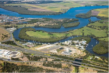 Aerial Photo West Ballina NSW Aerial Photography