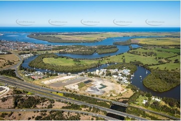 Aerial Photo West Ballina NSW Aerial Photography