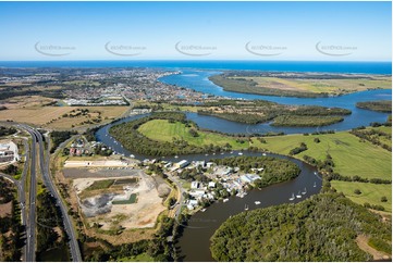 Aerial Photo West Ballina NSW Aerial Photography