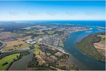 Aerial Photo West Ballina NSW Aerial Photography