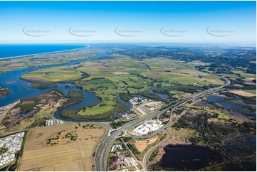 Aerial Photo West Ballina NSW Aerial Photography