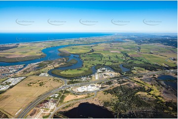 Aerial Photo West Ballina NSW Aerial Photography