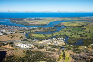 Aerial Photo West Ballina NSW Aerial Photography