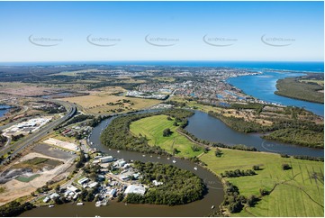 Aerial Photo West Ballina NSW Aerial Photography