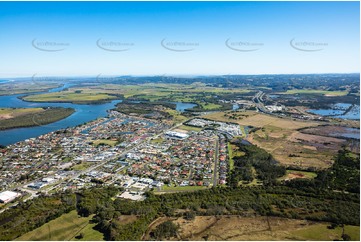 Aerial Photo West Ballina NSW Aerial Photography