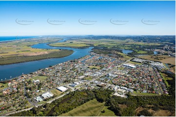 Aerial Photo West Ballina NSW Aerial Photography