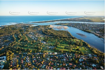 Sunset Aerial Photo East Ballina NSW Aerial Photography