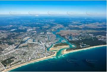 High Altitude Aerial Photo Maroochydore QLD Aerial Photography