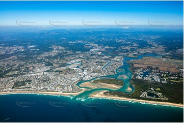 High Altitude Aerial Photo Maroochydore QLD Aerial Photography