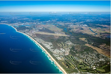 High Altitude Aerial Photo Mount Coolum QLD Aerial Photography