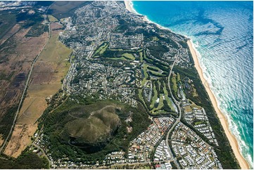 High Altitude Aerial Photo Mount Coolum QLD Aerial Photography