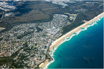 High Altitude Aerial Photo Coolum Beach QLD Aerial Photography
