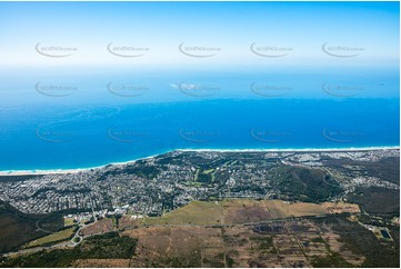 High Altitude Aerial Photo Coolum Beach QLD Aerial Photography