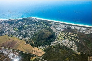 High Altitude Aerial Photo Mount Coolum QLD Aerial Photography