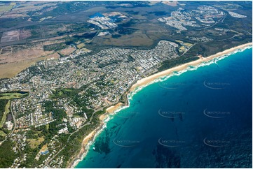 High Altitude Aerial Photo Coolum Beach QLD Aerial Photography